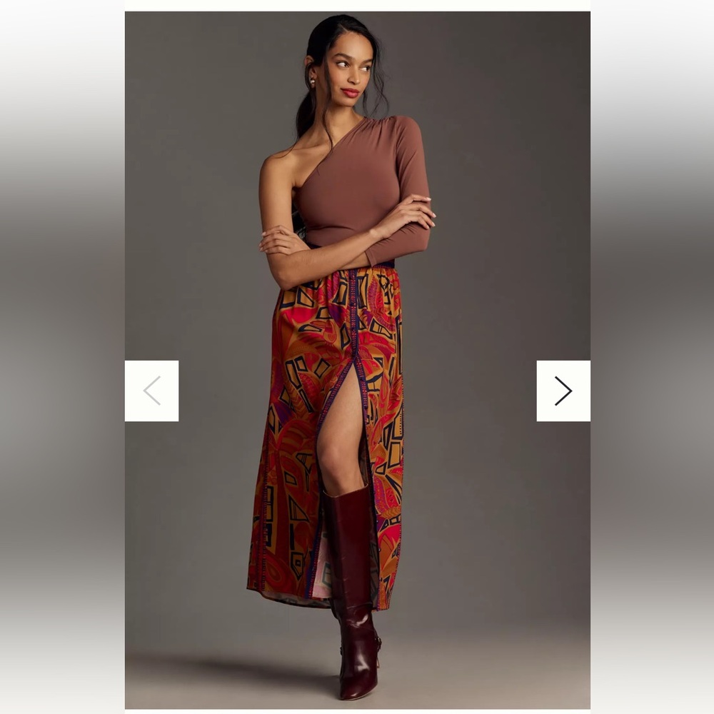 FARM Rio Multicolor Maxi Skirt
